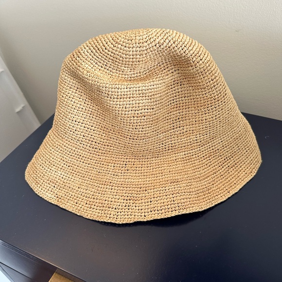 Janessa Leone Beige Straw Hat - Picture 5 of 6